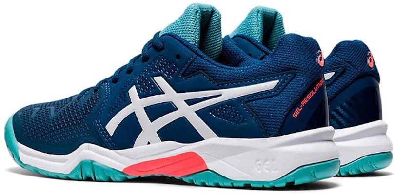 (小学款) ASICS Gel Resolution 8 '马库蓝' 1044A018-402 Lookbook (小学款) ASICS Gel Resolution 8 '马库蓝' 1044A018-402