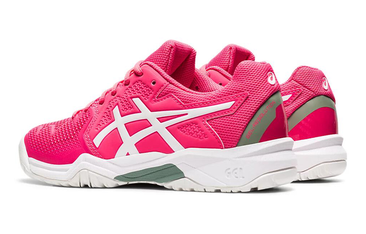 Lookbook (Grade School) ASICS Gel Resolution 8 ''Pink Cameo'' Scarpe Bambini Rosa 1044A018-702
