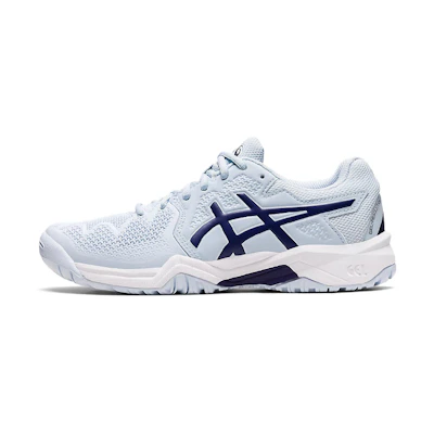 (GS) ASICS Gel Resolution 8 'Soft Sky Dive Blue'