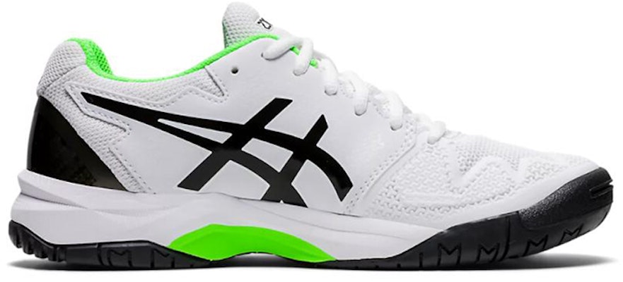 (小学) ASICS Gel Resolution 8 '白色绿色壁虎' 1044A018-105 Order (小学) ASICS Gel Resolution 8 '白色绿色壁虎' 1044A018-105