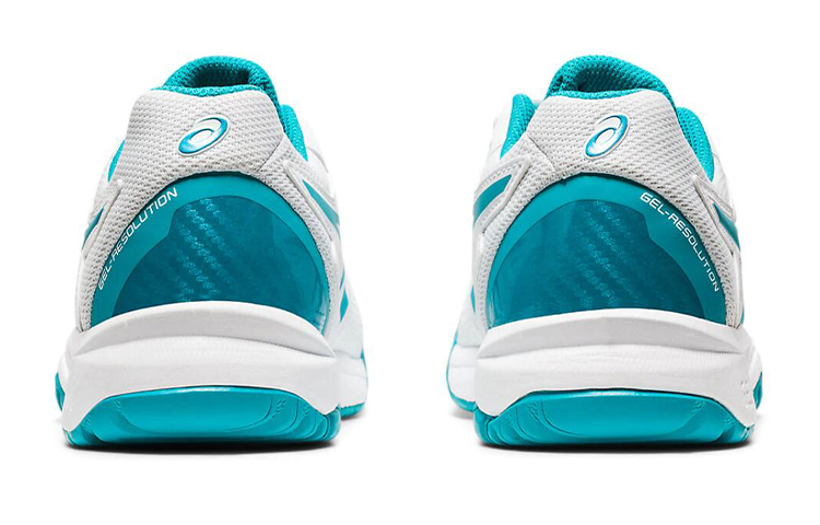 Shop ASICS Gel Resolution 8 ''White Lagoon'' (Grade School) Scarpe Bambino. 1044A018-106
