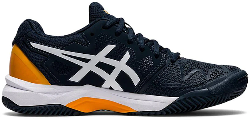 (小童款) ASICS Gel Resolution 8 Clay '法式蓝琥珀' 网球鞋 1044A019-403 Order (小童款) ASICS Gel Resolution 8 Clay '法式蓝琥珀' 网球鞋 1044A019-403
