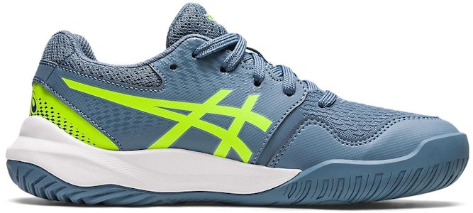 (Grade School) ASICS Gel Resolution 9 'Biru Steel Hijau Hazard' 1044A067-400 Order (Grade School) ASICS Gel Resolution 9 'Biru Steel Hijau Hazard' 1044A067-400