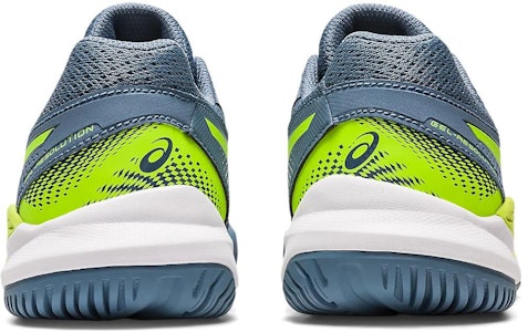 (Grade School) ASICS Gel Resolution 9 'Biru Steel Hijau Hazard' 1044A067-400 Purchase (Grade School) ASICS Gel Resolution 9 'Biru Steel Hijau Hazard' 1044A067-400