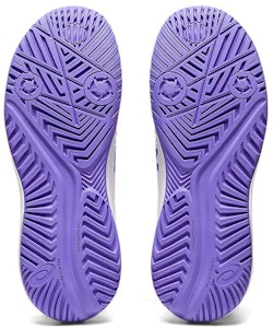 (小学) 亚瑟士Gel Resolution 9 '白色紫晶' 1044A067-101 Sizing (小学) 亚瑟士Gel Resolution 9 '白色紫晶' 1044A067-101