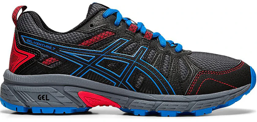 ASICS Gel Venture 7 ''Zwart Directoire Blauw'' (Kindermaat) 1014A072-002 Order ASICS Gel Venture 7 ''Zwart Directoire Blauw'' (Kindermaat) 1014A072-002