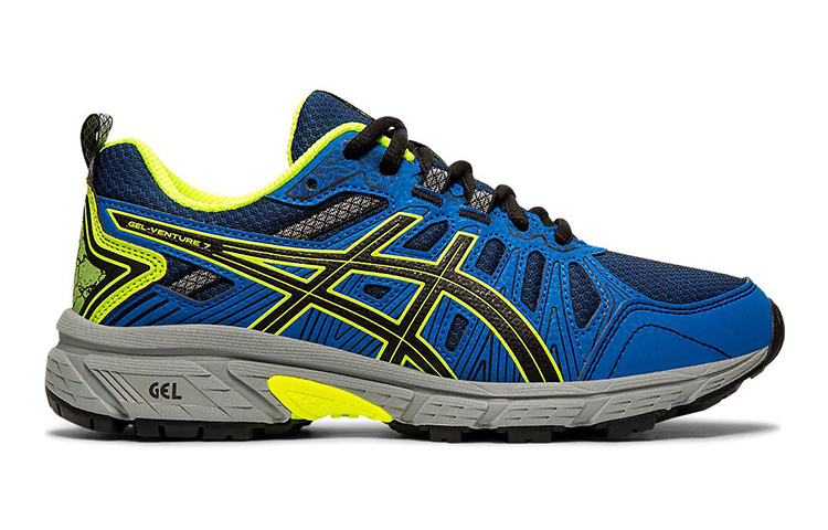 Order (Grade School) ASICS Gel Venture 7 ''Blau Safety Gelb'' 1014A072-001