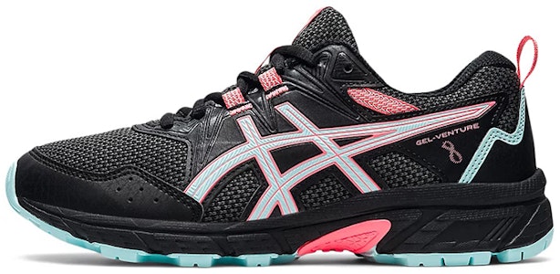 GS アシックス ゲルベンチャー8 「ブラック/クリアブルー」 1014A141-008 Buy GS アシックス ゲルベンチャー8 「ブラック/クリアブルー」 1014A141-008