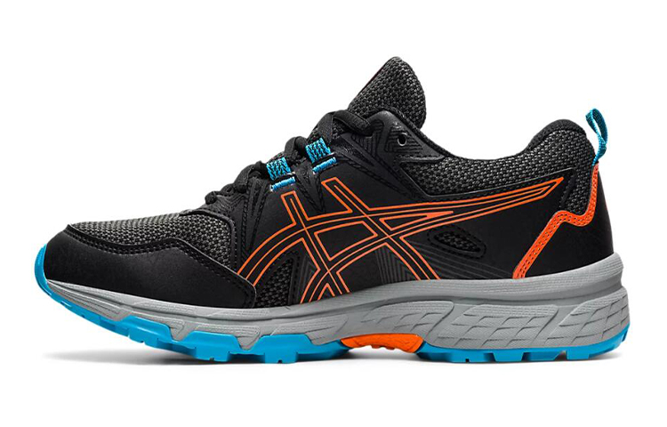 (Grade School) ASICS Gel Venture 8 'Black Marigold Orange' 1014A141-005
