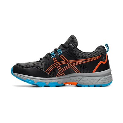 (GS) ASICS Gel Venture 8 'Black Marigold Orange'