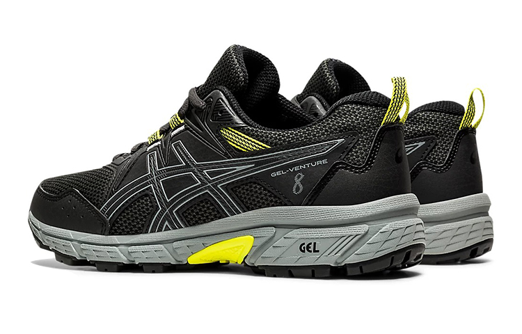 Shop (小学生) ASICS Gel Venture 8 '石墨灰' 运动鞋 1014A141-026