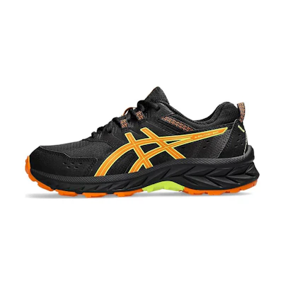 (GS) ASICS Gel Venture 9 'Black Bright Orange'