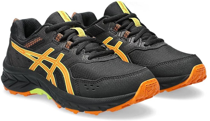(大童) ASICS Gel Venture 9 黑色亮橙 运动鞋 1014A276-002 Lookbook (大童) ASICS Gel Venture 9 黑色亮橙 运动鞋 1014A276-002