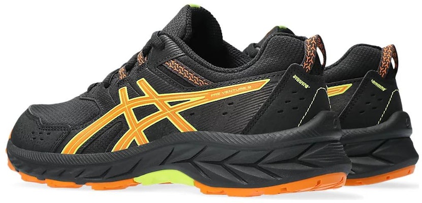 (大童) ASICS Gel Venture 9 黑色亮橙 运动鞋 1014A276-002 Shop (大童) ASICS Gel Venture 9 黑色亮橙 运动鞋 1014A276-002