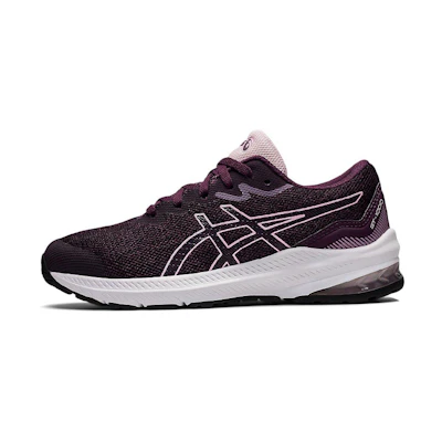 (GS) ASICS GT 1000 11 'Deep Plum Barely Rose'