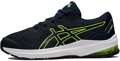 (Grade School) ASICS GT 1000 11 'French Blue Hazard Green' 1014A237-402 (Grade School) ASICS GT 1000 11 'French Blue Hazard Green' 1014A237-402