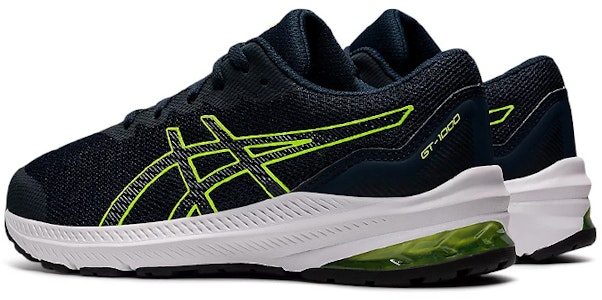 (Grade School) ASICS GT 1000 11 'French Blue Hazard Green' Kanak-Kanak 1014A237-402 Shop (Grade School) ASICS GT 1000 11 'French Blue Hazard Green' Kanak-Kanak 1014A237-402