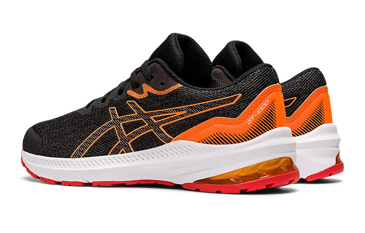 Shop 儿童版 ASICS GT 1000 11 '石墨灰火红' 1014A237-020