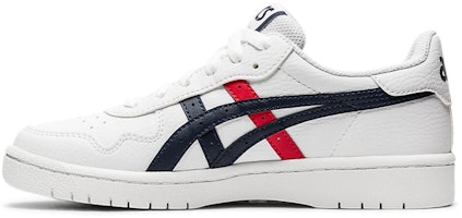 (Grade School) ASICS Japan S 'White Classic Red' 1194A076-103 (Grade School) ASICS Japan S 'White Classic Red' 1194A076-103