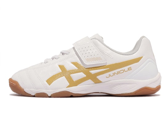(小童款)ASICS Juniole 5 IN“白色纯金” 1104A010-101 Buy (小童款)ASICS Juniole 5 IN“白色纯金” 1104A010-101