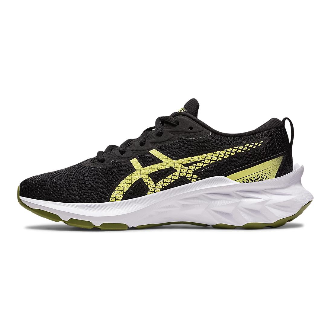 (Grade School) ASICS Novablast 2 'Black Glow Yellow' 1014A235-006