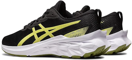 Shop (Grade School) ASICS Novablast 2 ''Nero Glow Giallo'' 1014A235-006