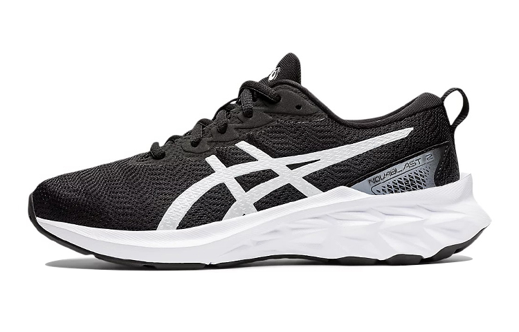 (Grade School) ASICS Novablast 2 'Black White' 1014A235-001