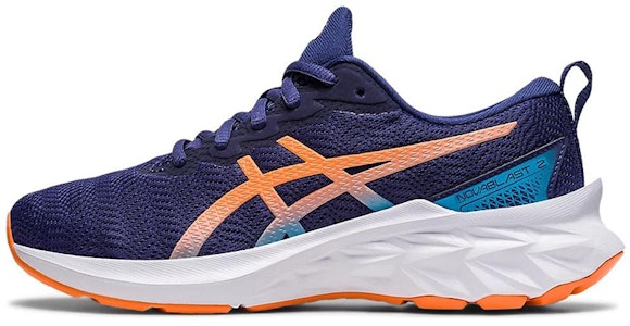 (Infantil) ASICS Novablast 2 'Azul Índigo Sol Melocotón' 1014A235-402 Buy (Infantil) ASICS Novablast 2 'Azul Índigo Sol Melocotón' 1014A235-402