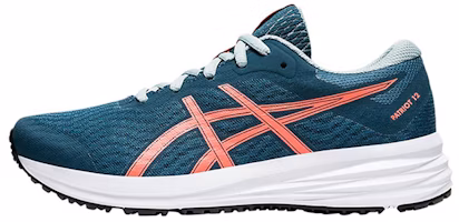 (Grade School) ASICS Patriot 12 'Magnetic Blue Sunrise Red' 1014A139-400 (Grade School) ASICS Patriot 12 'Magnetic Blue Sunrise Red' 1014A139-400