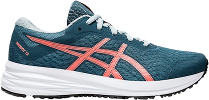 (Grade School) ASICS Patriot 12 'Magnetic Blue Sunrise Red' 1014A139-400 (Grade School) ASICS Patriot 12 'Magnetic Blue Sunrise Red' 1014A139-400
