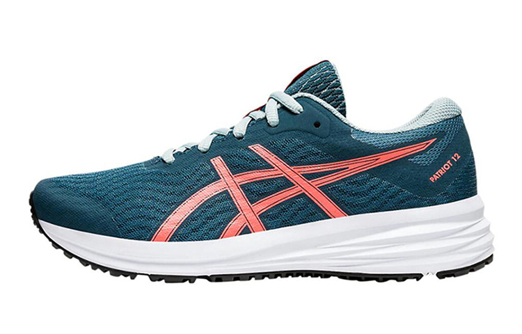 (Grade School) ASICS Patriot 12 'Magnetic Blue Sunrise Red' 1014A139-400