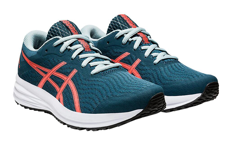 Lookbook (Grade School) ASICS Patriot 12 ''Magnetic Blue Sunrise Red'' Kinderschoenen 1014A139-400