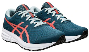 Lookbook (Grade School) ASICS Patriot 12 'Magnetic Blue Sunrise Red' 1014A139-400