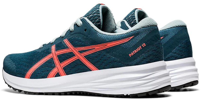 (Grade School) ASICS Patriot 12 ''Magnetic Blue Sunrise Red'' Kinderschoenen 1014A139-400 Shop (Grade School) ASICS Patriot 12 ''Magnetic Blue Sunrise Red'' Kinderschoenen 1014A139-400