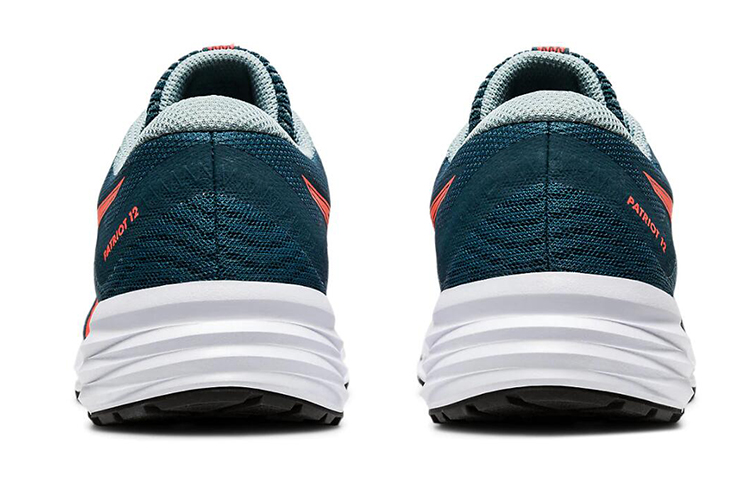 Purchase (Grade School) ASICS Patriot 12 ''Magnetic Blue Sunrise Red'' Kinderschoenen 1014A139-400