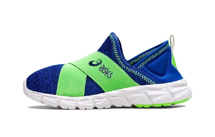 (Grade School) ASICS Quantum Lyte Slip-On PS 'Illusion Blue Green Gecko' 1204A102-400