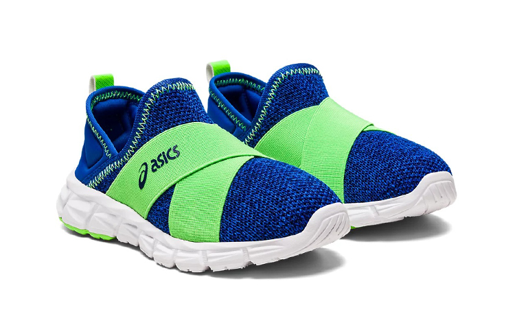 Lookbook （小學年級）ASICS Quantum Lyte Slip-On PS '幻覺藍綠色壁虎' 1204A102-400
