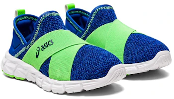 Lookbook ASICS Quantum Lyte Slip-On PS ''Illusion Blue Green Gecko'' (Kinder Schule). 1204A102-400