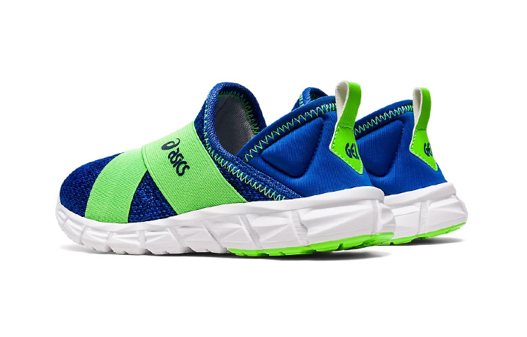 Shop （小學年級）ASICS Quantum Lyte Slip-On PS '幻覺藍綠色壁虎' 1204A102-400
