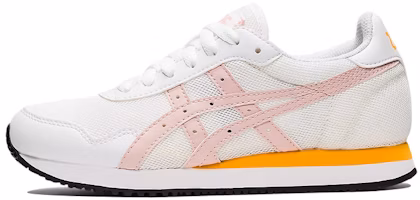 (Grade School) ASICS Tiger Runner 'White Ginger Peach' 1204A015-104 (Grade School) ASICS Tiger Runner 'White Ginger Peach' 1204A015-104