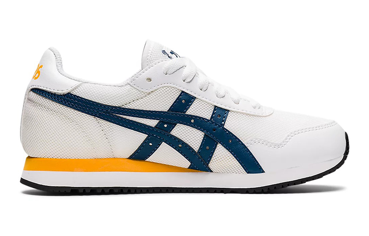 Order (Grade School) ASICS Tiger Runner ''Wit Licht Indigo'' 1204A015-105