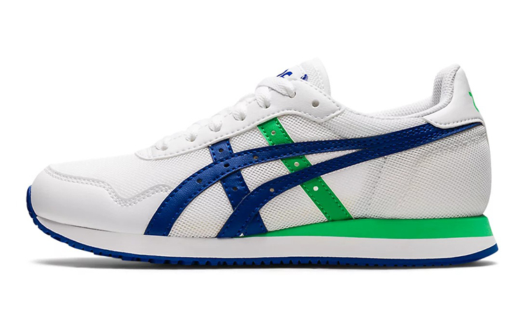 (Grade School) ASICS Tiger Runner 'White Monaco Blue' 1204A015-102