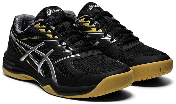 (Grade School) ASICS Upcourt 4 ''Schwarz Reines Silber'' 1074A027-001 Lookbook (Grade School) ASICS Upcourt 4 ''Schwarz Reines Silber'' 1074A027-001