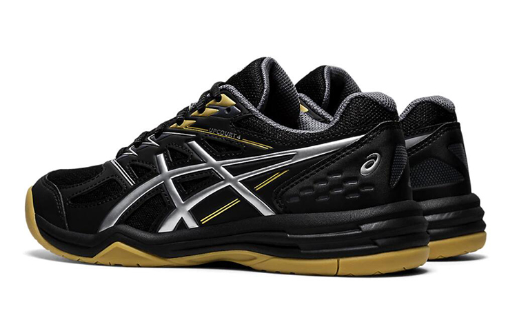 Shop (Grade School) ASICS Upcourt 4 ''Schwarz Reines Silber'' 1074A027-001