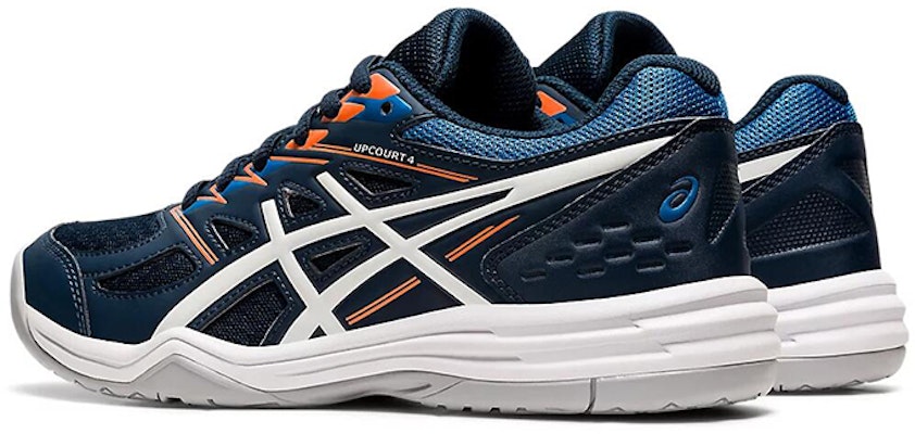 (Infantil) ASICS Upcourt 4 'Azul Francés Naranja' 1074A027-402 Shop (Infantil) ASICS Upcourt 4 'Azul Francés Naranja' 1074A027-402