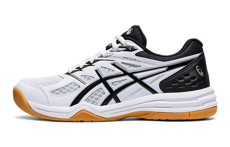 (Grade School) ASICS Upcourt 4 'White Black' 1074A027-100