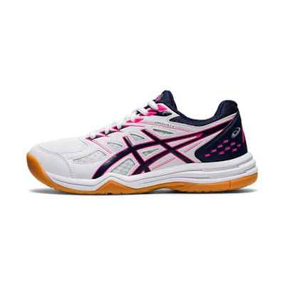(GS) ASICS Upcourt 4 'White Peacoat Pink'