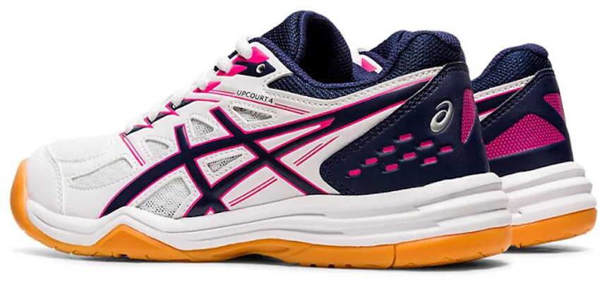 ASICS Upcourt 4 ''Bianco Peacoat Rosa'' (Grade School) 1074A027-102 Lookbook ASICS Upcourt 4 ''Bianco Peacoat Rosa'' (Grade School) 1074A027-102