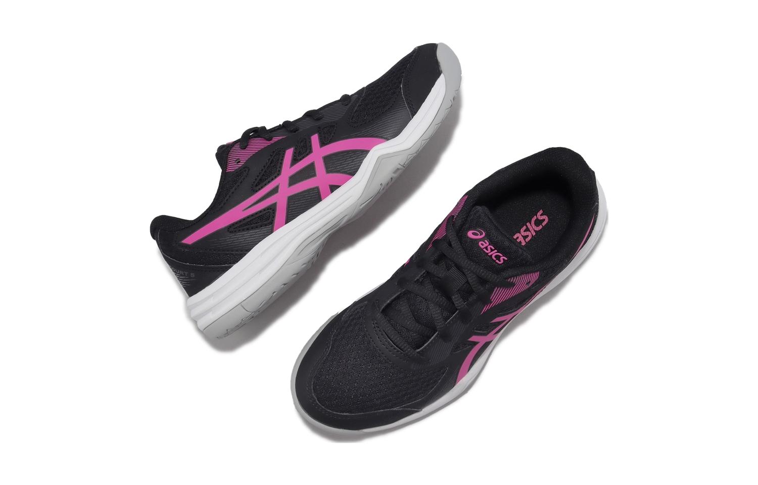 Lookbook ASICS Upcourt 5 GS ''Nero Rosa Hot'' (Per Ragazzi) 1074A039-002