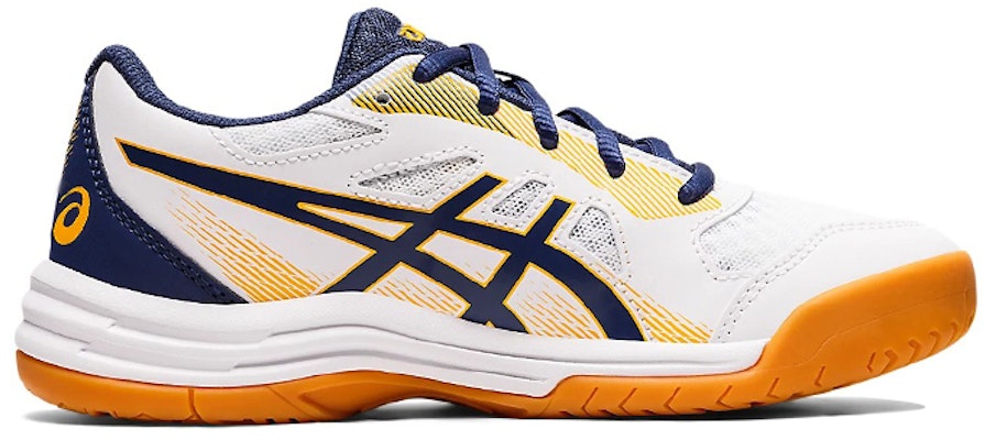 (大童款) ASICS Upcourt 5 白色深海篮球鞋 1074A039-100 Order (大童款) ASICS Upcourt 5 白色深海篮球鞋 1074A039-100